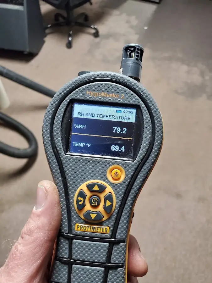 Moisture meter humidity assessment for Fire & Smoke Damage Restoration in Boerne